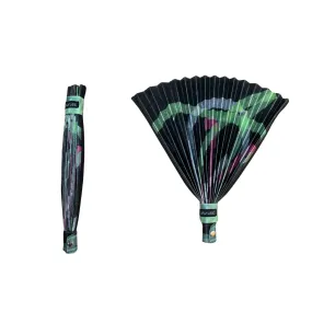 Hand Folding Fan - Cherry Bomb