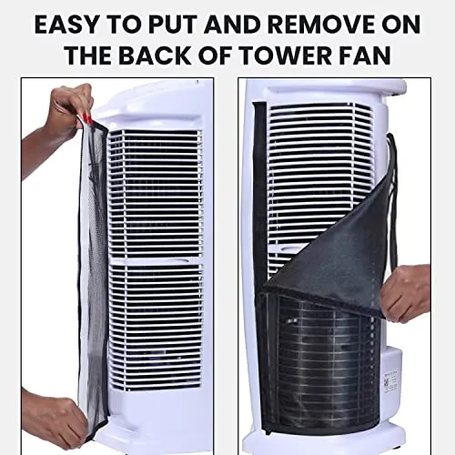 HAVAI Dust Protector for Tower Fan – Get Dust Free Air, Compatible with Bajaj Snowvent, Ibell and HAVAI Tower Fans