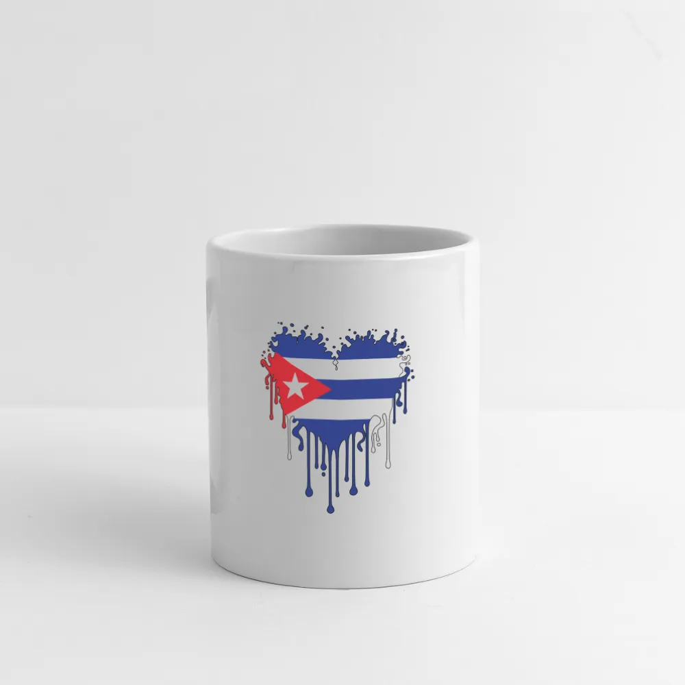 Heart of Cuba Flag Coffee Mug