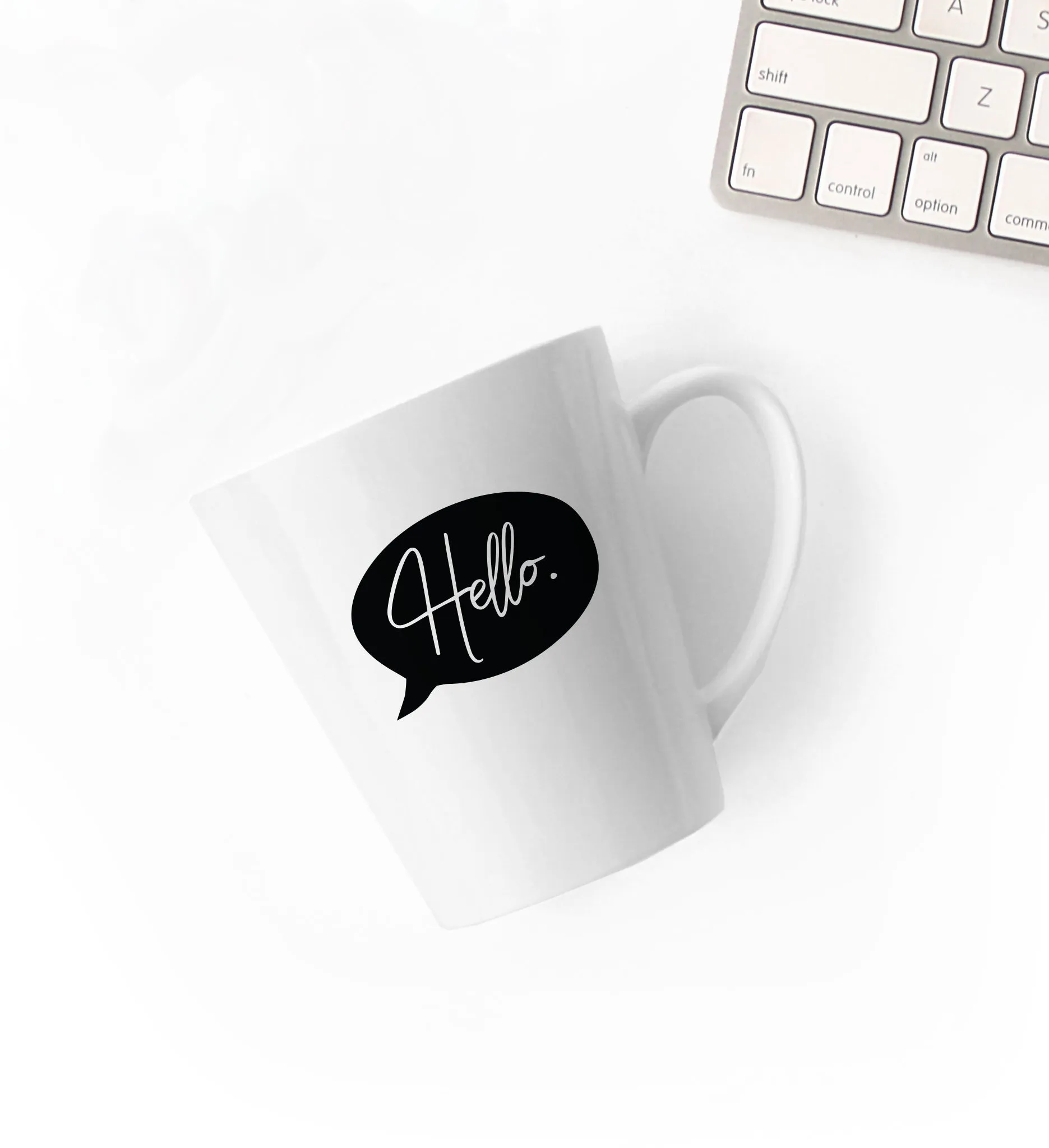 Hello Word Bubble Coffee Mug