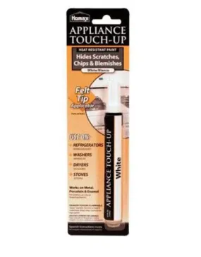 Homax 5553 Appliance Touch-Up Pen, White, 0.34 Oz