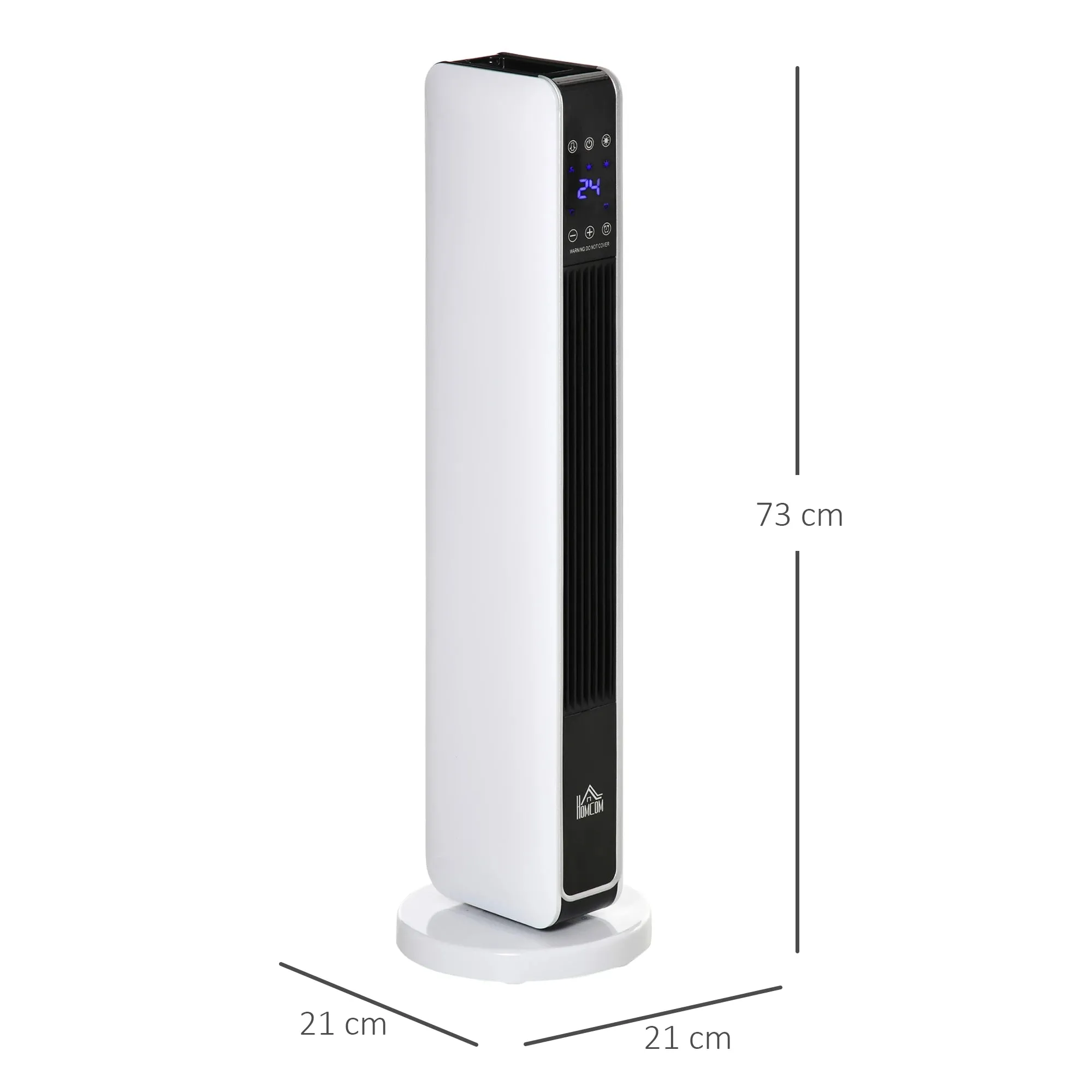 Homcom Dual-Power Tower Heater