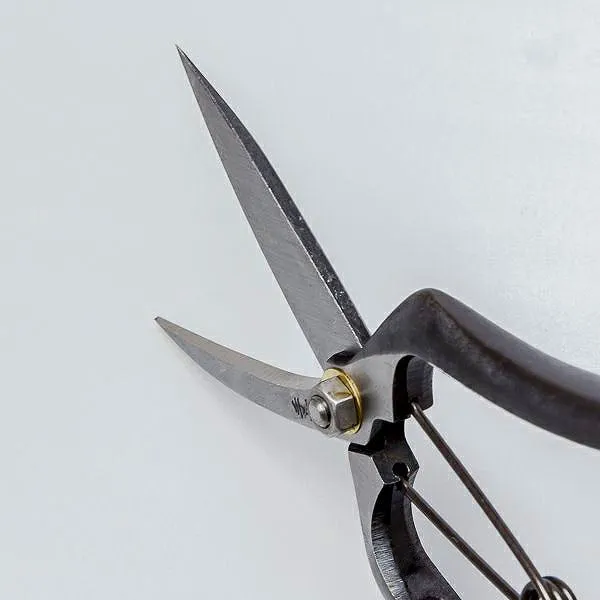 HONMAMON “HANAKUMAGAWA” Japanese Bud-Cutting Shears 200mm(abt 7.9") for Bonsai, Pruning, Single Bevel