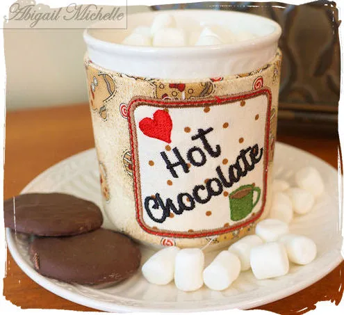 Hot Chocolate Cozy, In The Hoop - 6x10