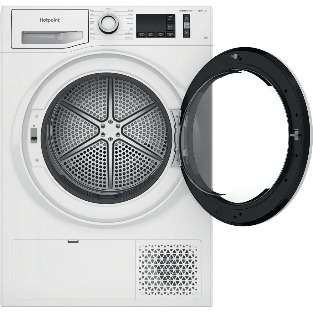 Hotpoint NTM1192SK 9kg Heat Pump Tumble Dryer White