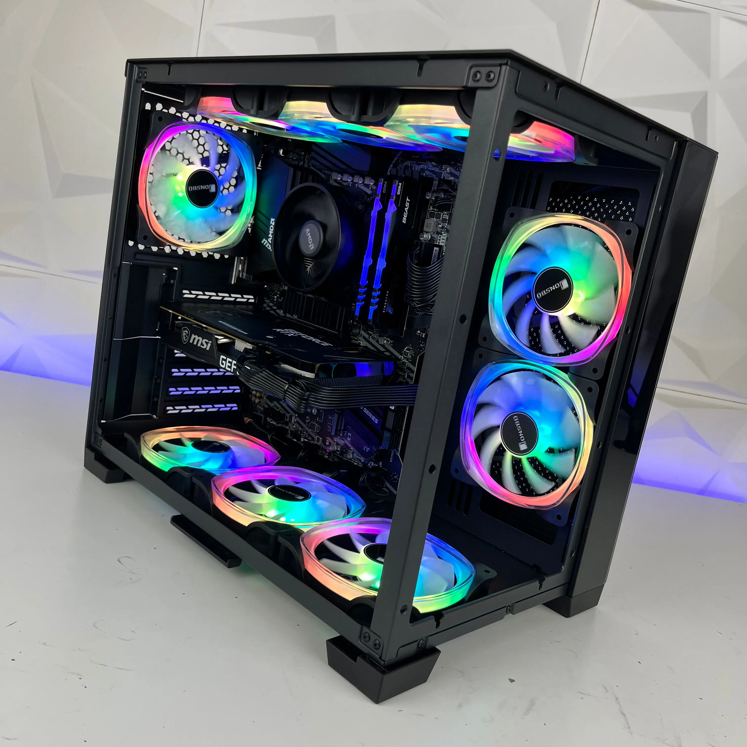 I Gaming Computer | RTX 4060/ RTX 4060 Ti | AMD Ryzen 5 | SP8 Crystal