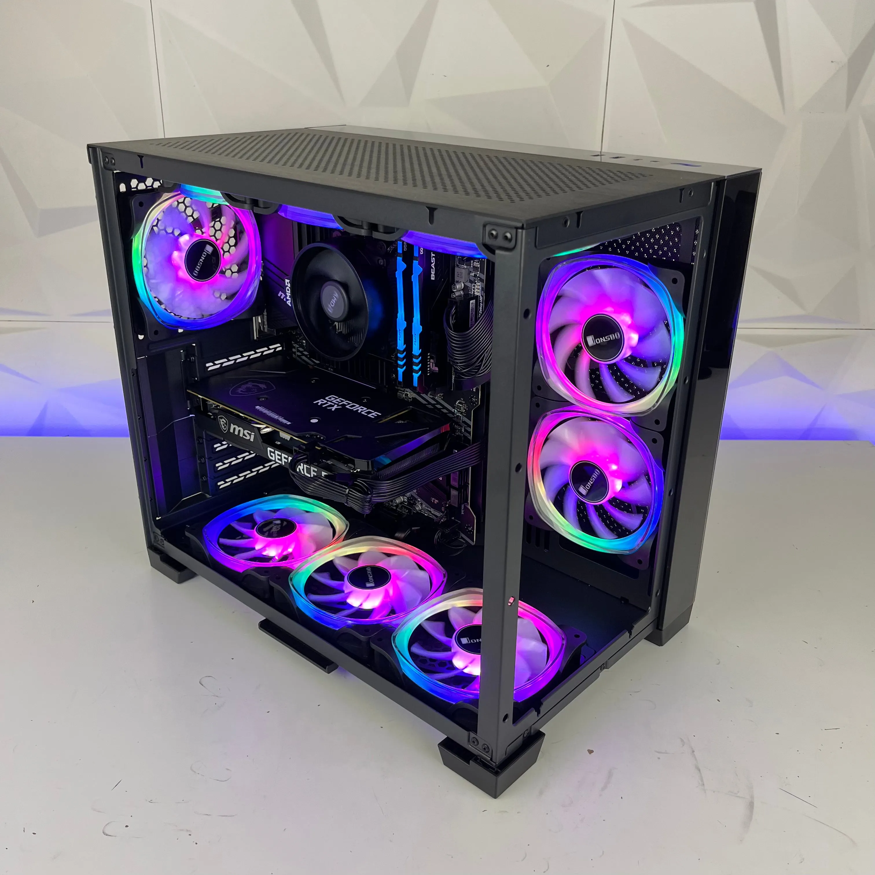 I Gaming Computer | RTX 4060/ RTX 4060 Ti | AMD Ryzen 5 | SP8 Crystal