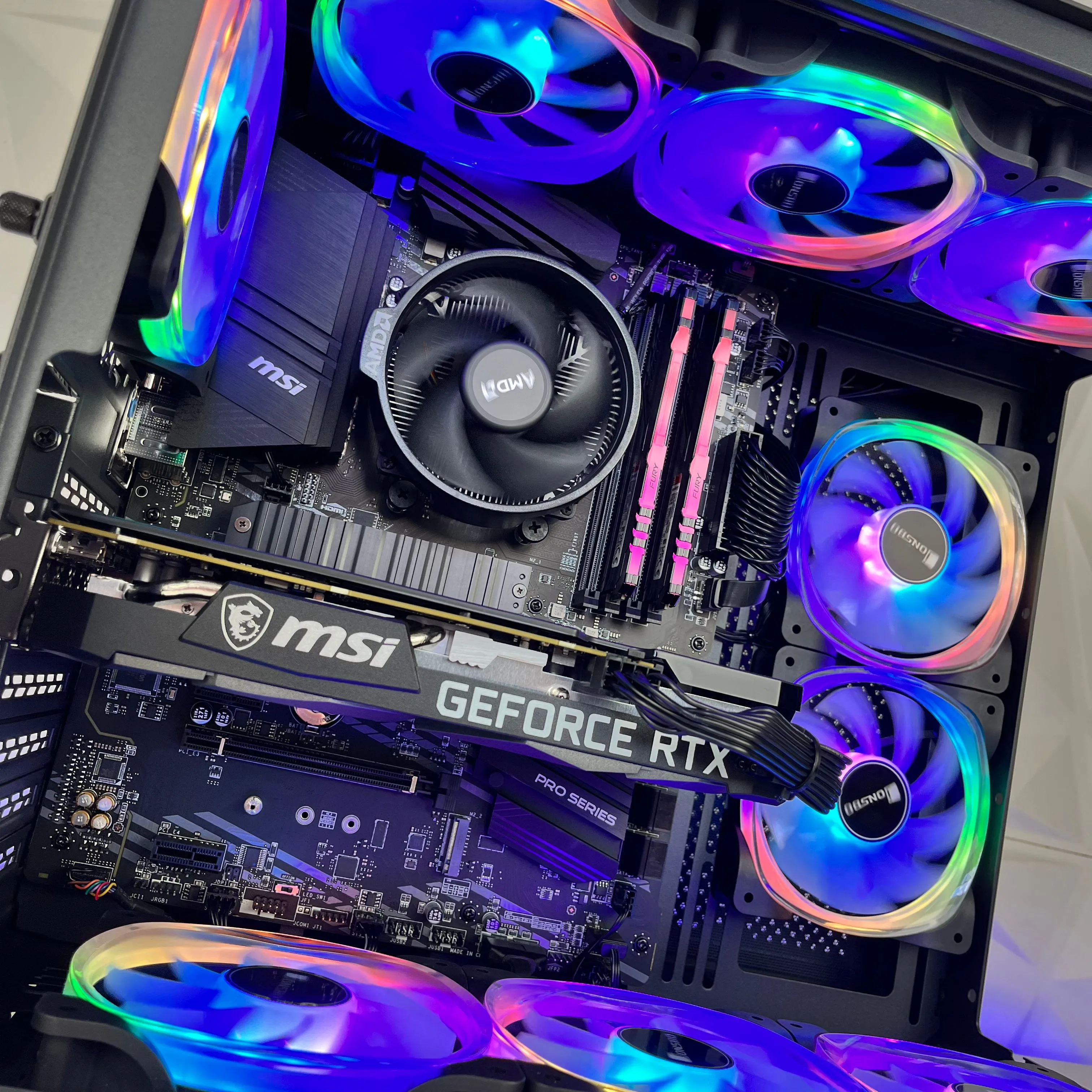 I Gaming Computer | RTX 4060/ RTX 4060 Ti | AMD Ryzen 5 | SP8 Crystal