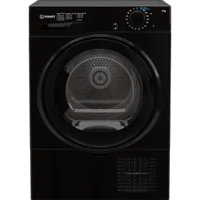 Indesit I2D81BUK 8Kg Freestanding Condenser Tumble Dryer Black