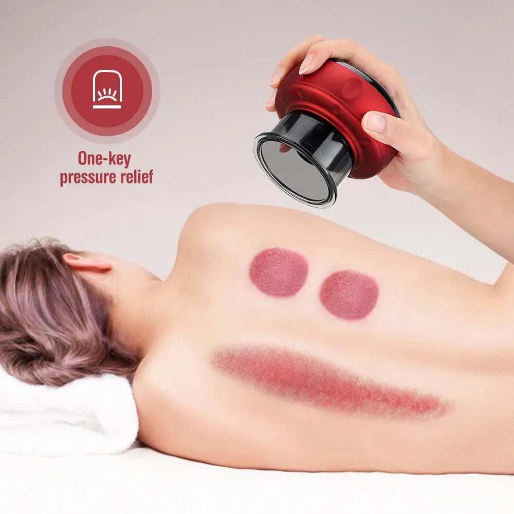 Intelligent Portable Electric Vacuum Cupping Therapy Cellulite Massager Suction Device