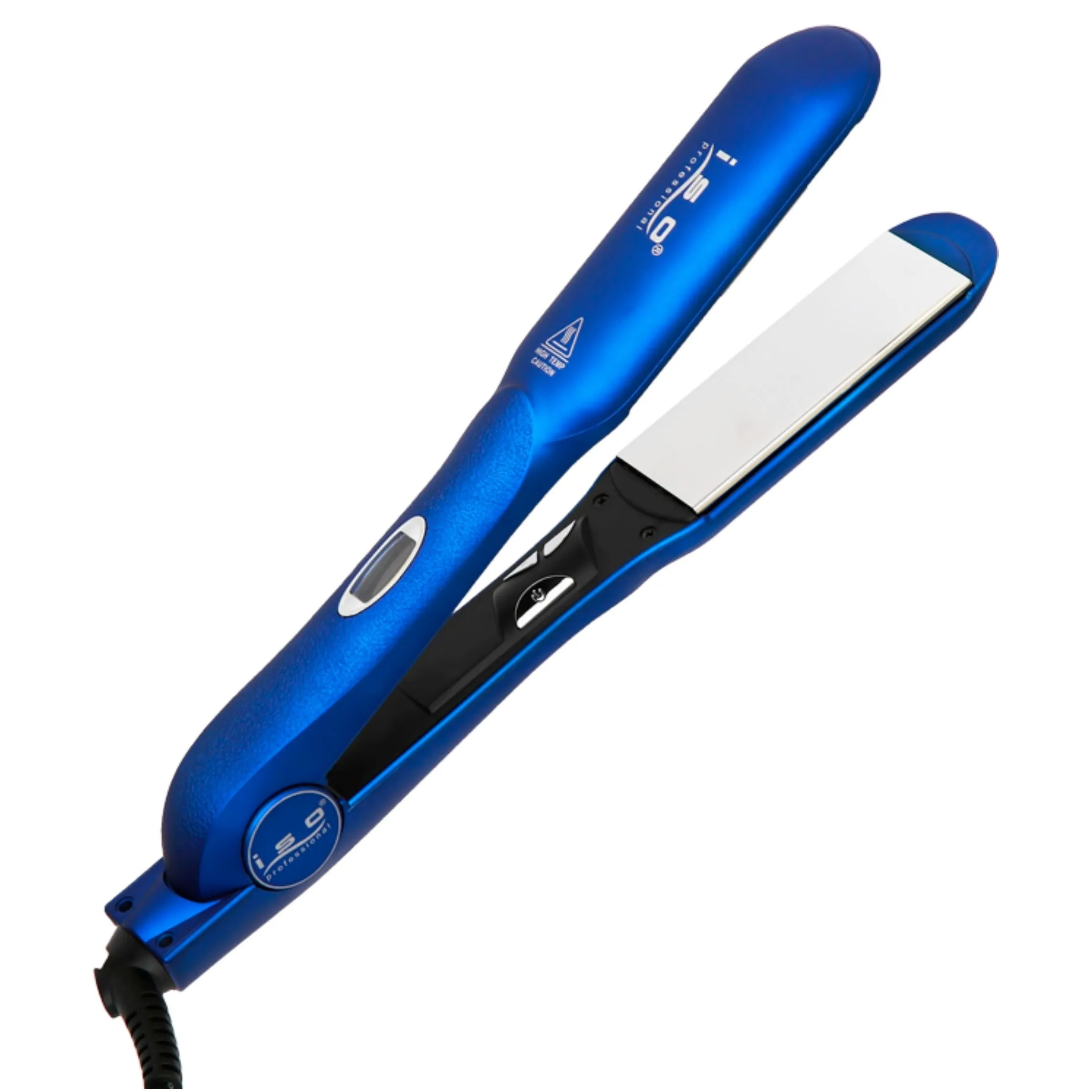 Iso Beauty Gold Collection Metallic Blue 1.5" Digital Infrared | Flat Iron