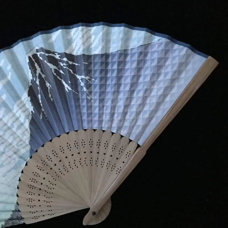 Japanese Folding Fan 【Fuji Mountain】