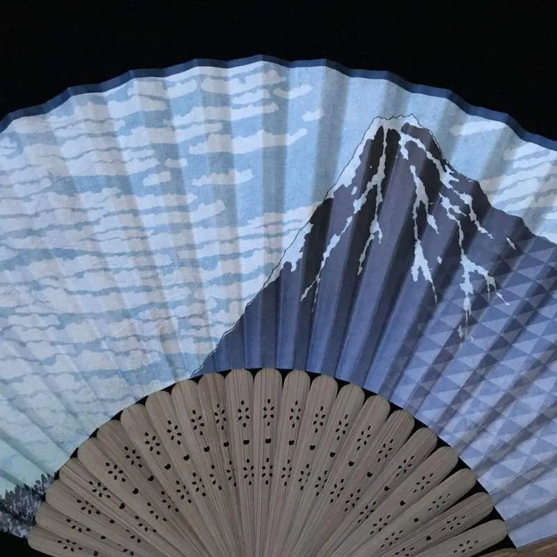 Japanese Folding Fan 【Fuji Mountain】