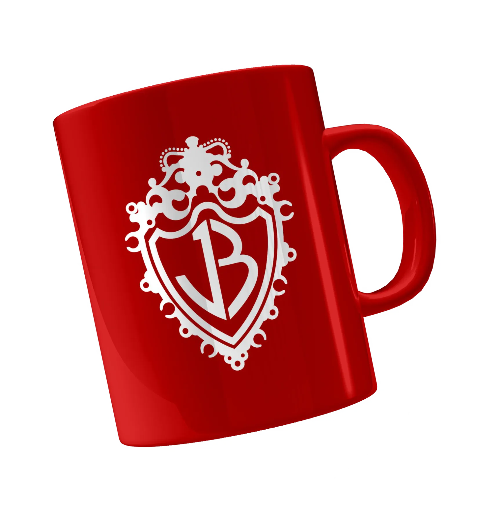 JB Crest Holiday Mug