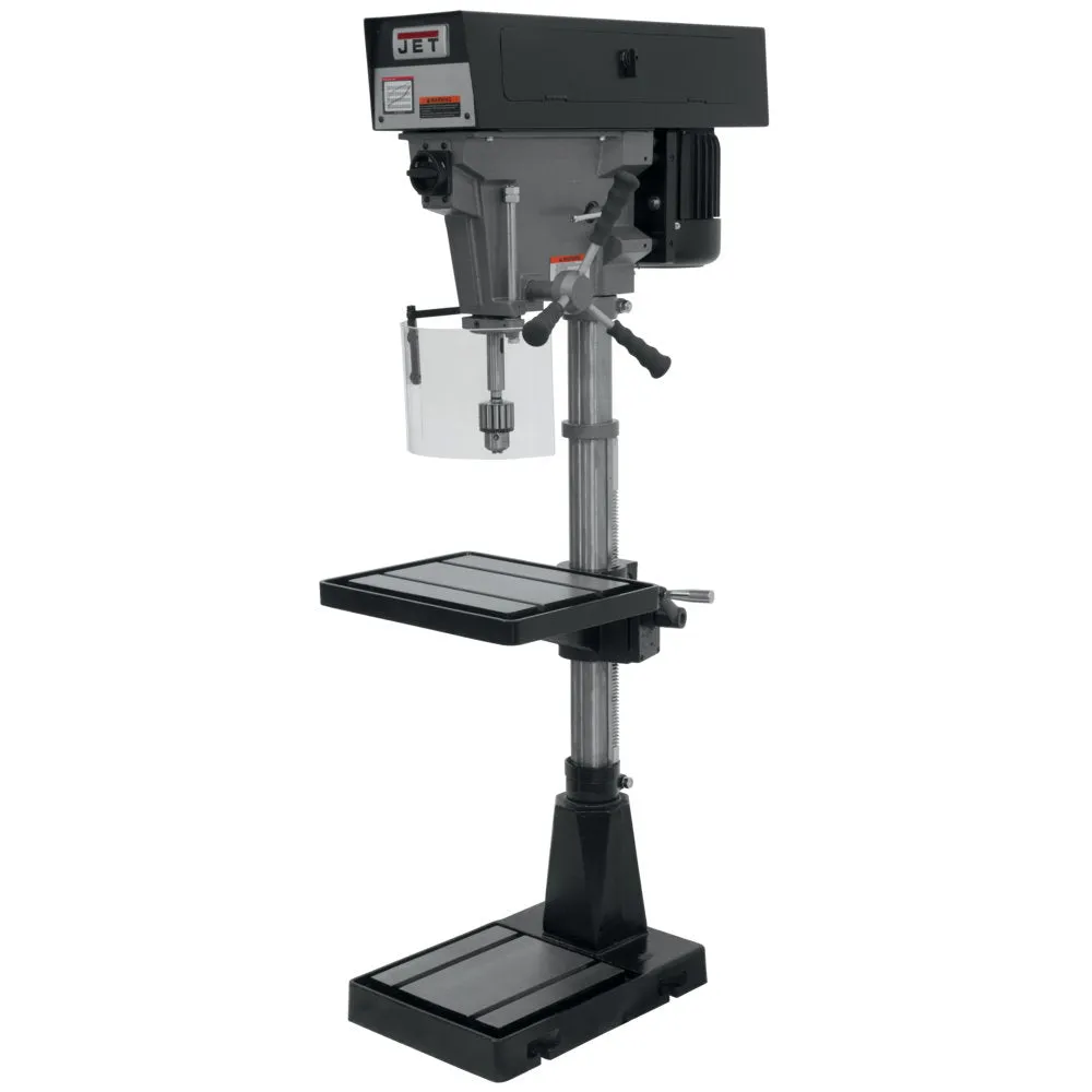 Jet JT9-354500 J-A3816, 15" 6-Speed Floor Model Drill Press 115/230V 1PH