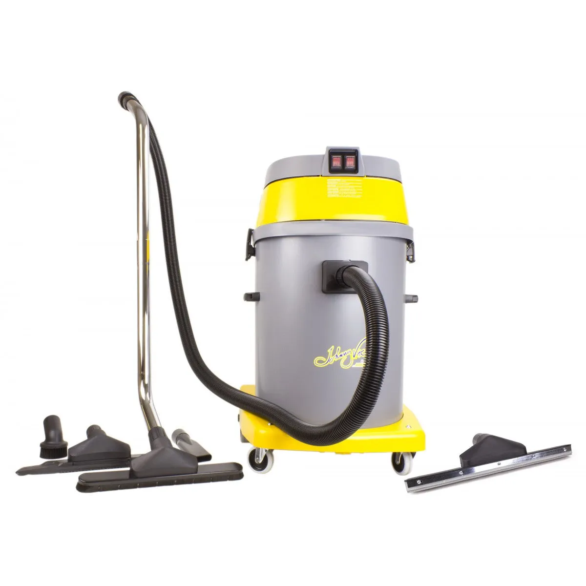 Johnny Vac JV58 Wet & Dry Commercial Vacuum Cleaner | 15 Gal. 2 Motor System