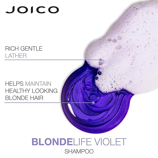 Joico Blonde Life Violet Shampoo for Cool, Bright Blondes