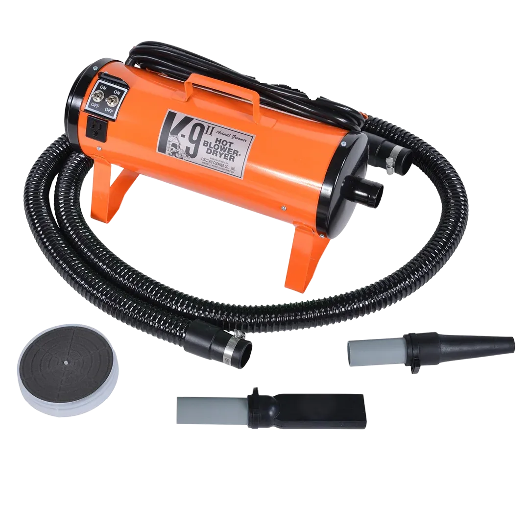 K-9 II Dog Dryer Two-Speed with Free Water Peeler Attachment by Electric Cleaner