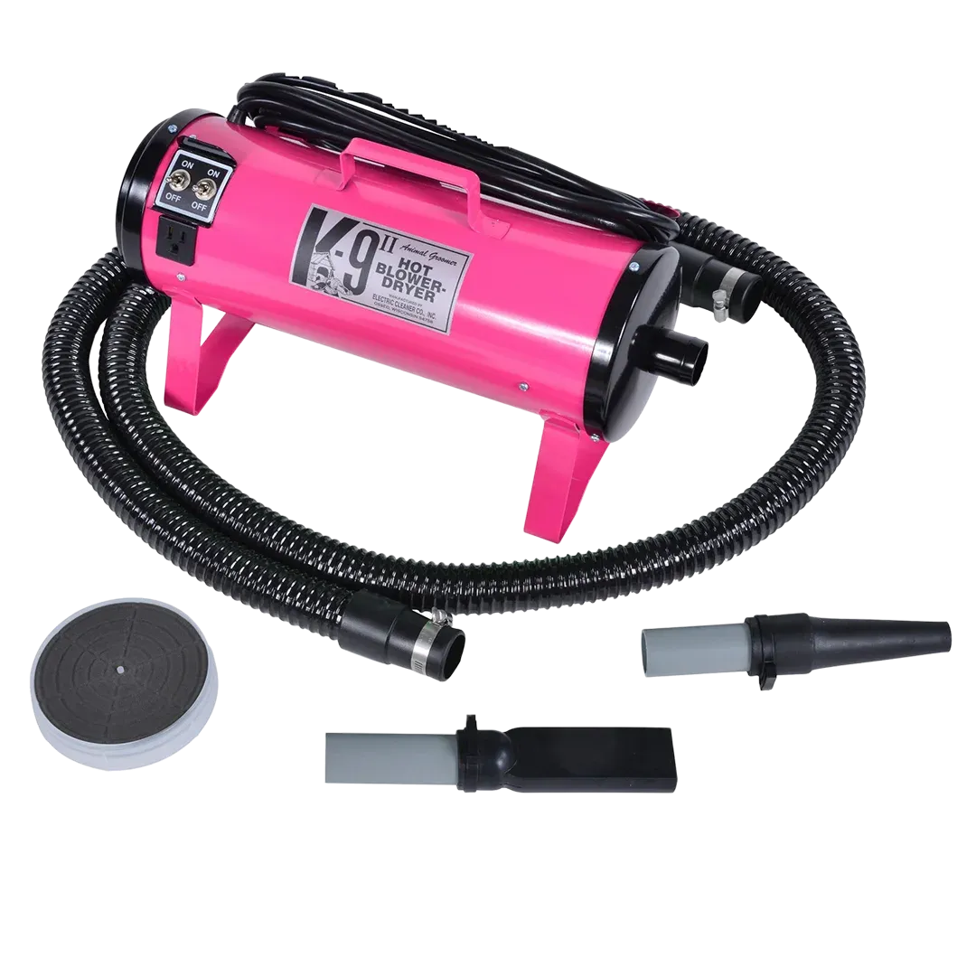 K-9 II Dog Dryer Two-Speed with Free Water Peeler Attachment by Electric Cleaner