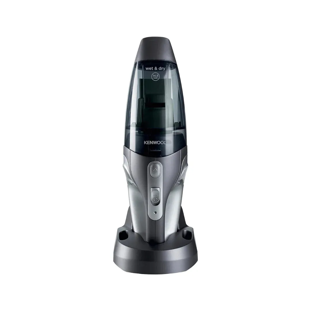 Kenwood, Wet & Dry Cordless Handheld Vacuum Cleaner HVP19.000SI Silver