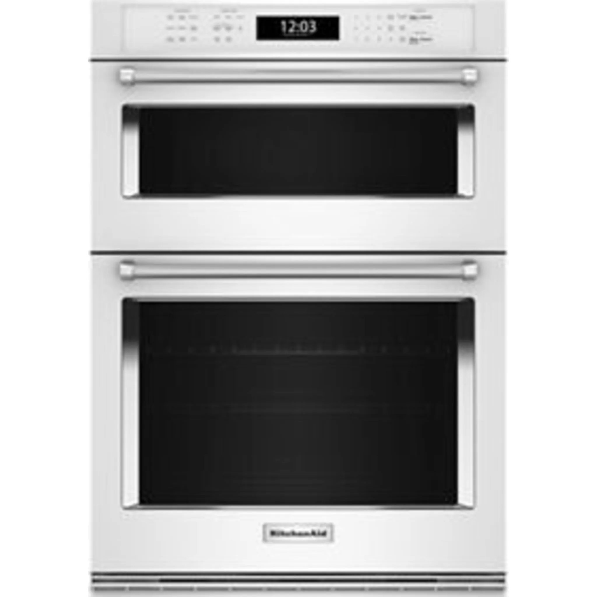 KitchenAid  30" Combination Microwave Wall Oven with Air Fry Mode (KOEC530PWH)