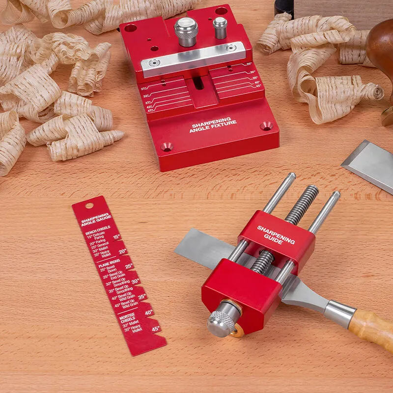 Levoite™ Sharpening System Honing Guide for Chisels and Plane Irons