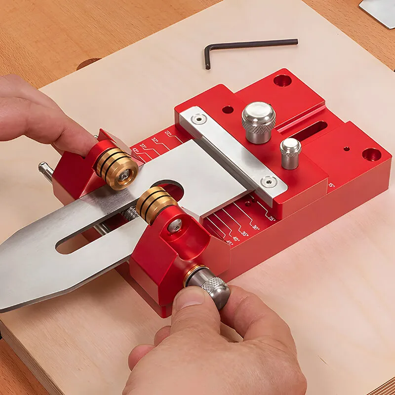 Levoite™ Sharpening System Honing Guide for Chisels and Plane Irons