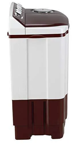 LG 7 kg Semi-Automatic Top Loading Washing Machine (P7010RRAA, Burgundy)