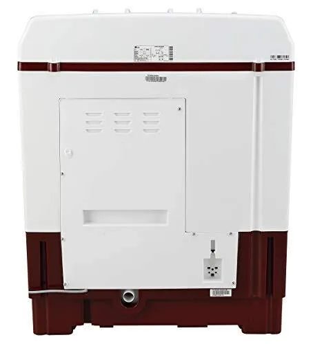 LG 7 kg Semi-Automatic Top Loading Washing Machine (P7010RRAA, Burgundy)