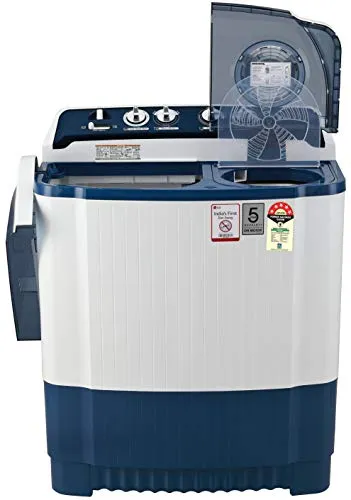 LG 7.5 Kg 5 Star Semi-Automatic Top Loading Washing Machine (P7535SBMZ, Dark Blue)