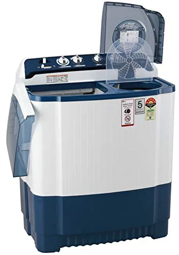 LG 7.5 Kg 5 Star Semi-Automatic Top Loading Washing Machine (P7535SBMZ, Dark Blue)