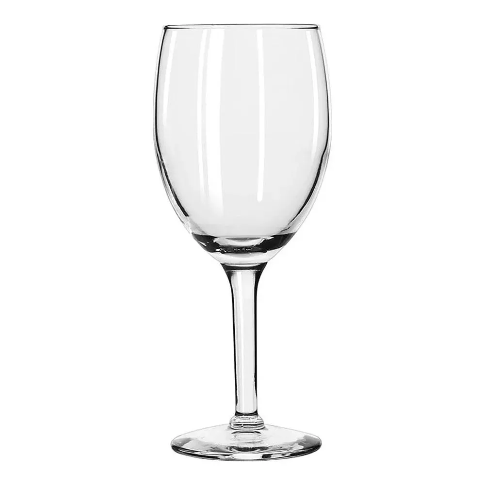 Libbey 8464 Citation Series 8 oz Customizable Round and Stemmed Wine Glass, Case of 24 Pcs