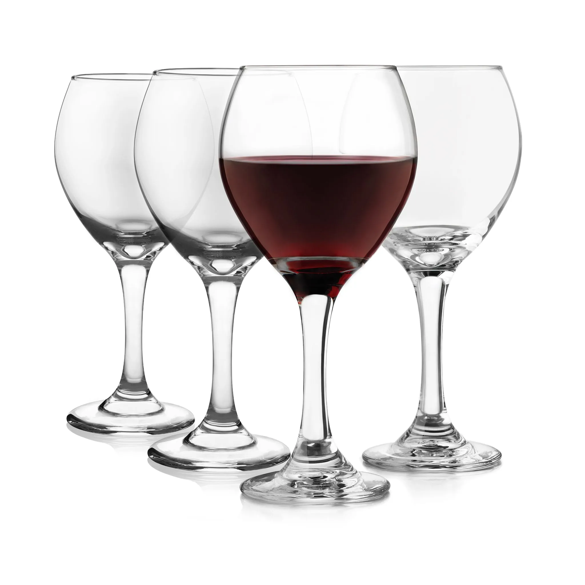 Libbey Classic Red Wine Glasses, 13.5 ounce, Set of 4