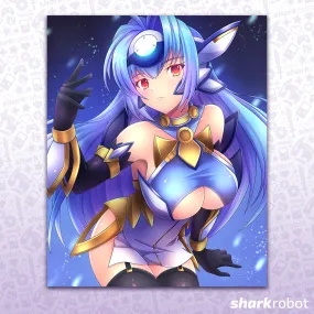 Lovely Android Girl - Art Print