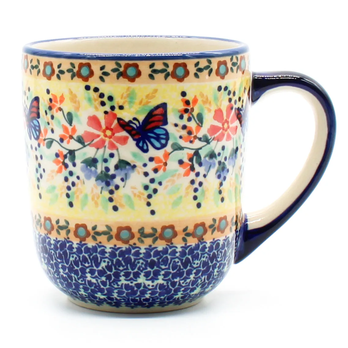 Magda Cup 16 oz in Butterfly Meadow