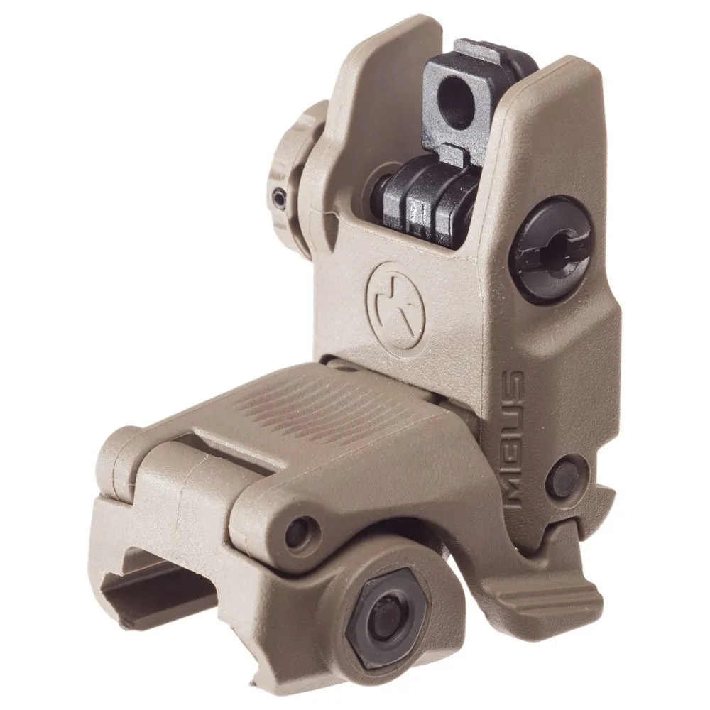 Magpul MAG248-FDE MBUS MSR Back-up Sight - Rear Sight - Flat Dark Earth