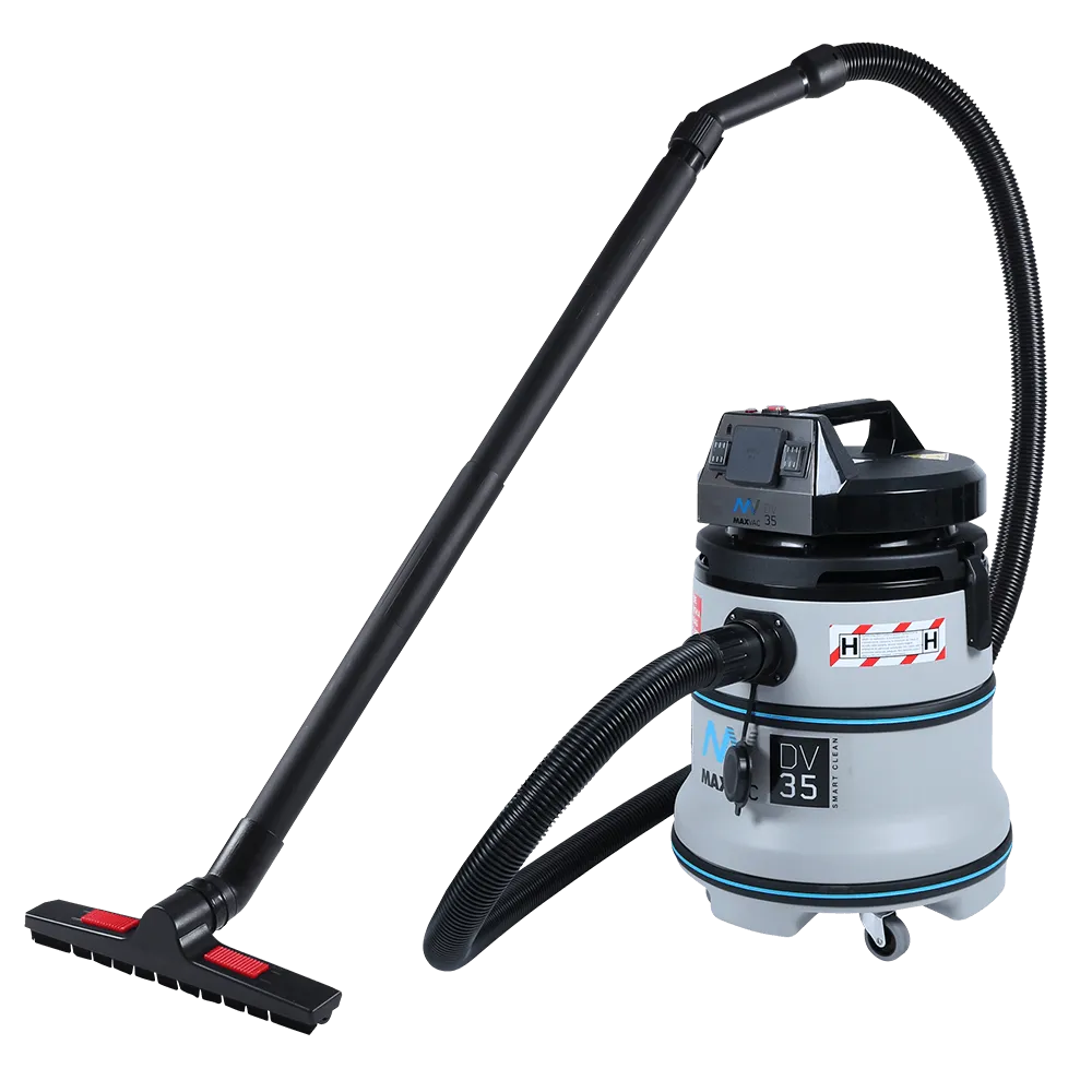 MAXVAC 35L H-Class Vacuum with PTO & SMARTclean Filters, Complete Accessories Set