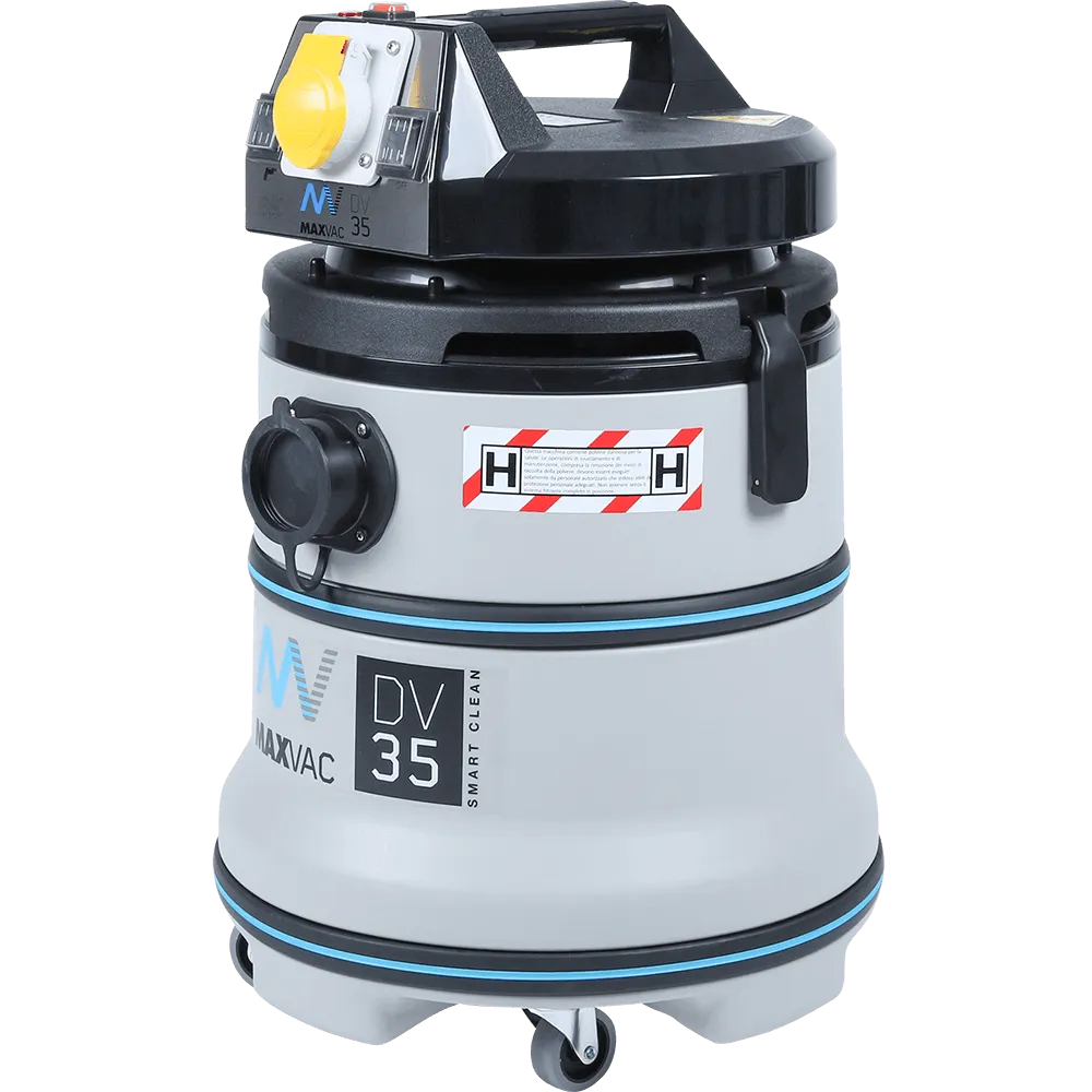 MAXVAC 35L H-Class Vacuum with PTO & SMARTclean Filters, Complete Accessories Set