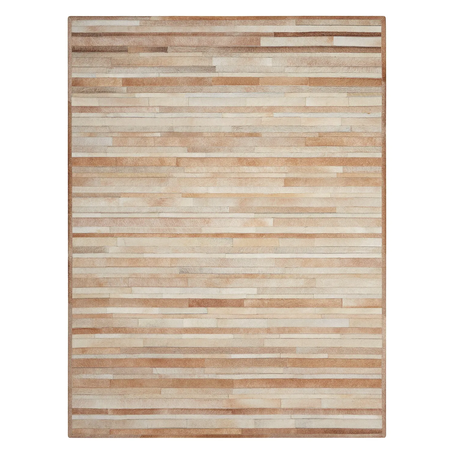 Modern H&woven Hide Rug - 9' x 12'