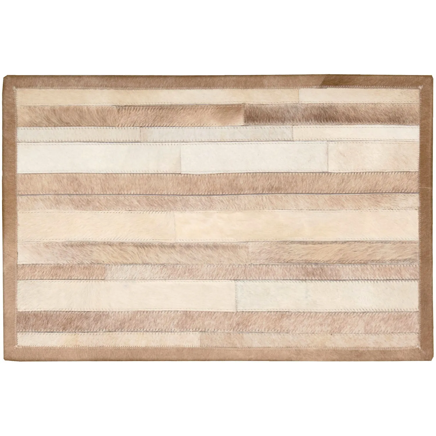 Modern H&woven Hide Rug - 9' x 12'