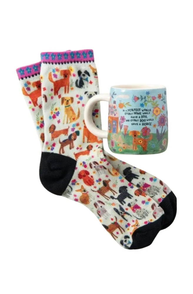 Mug & Socks Set Every Dog  Has a Home