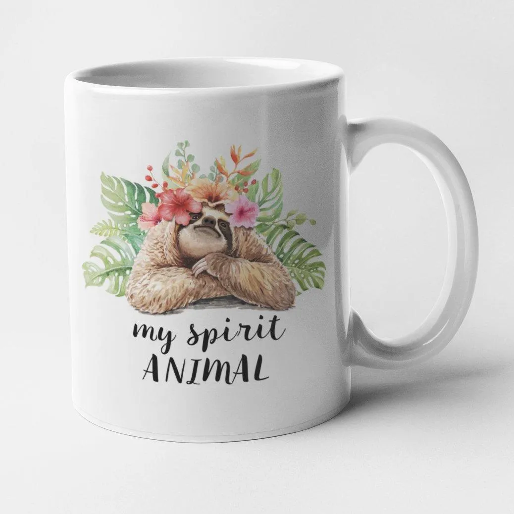 My Spirit Animal Sloth Mug