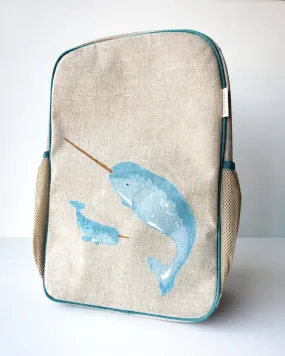 Narwhal Grade School Backpack — SoYoung