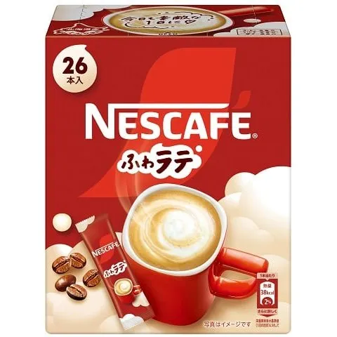 Nescafe Foamy Latte Instant Coffee Packets Creamy Cafe Latte 26 ct.