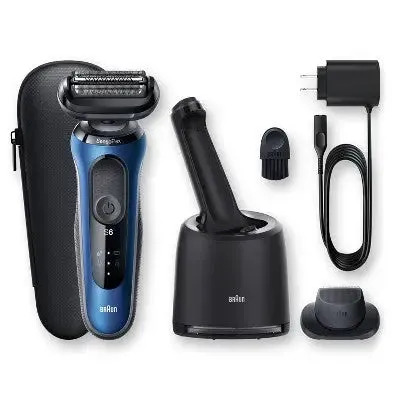 New - Braun Series 6-6072cc Men's Rechargeable Wet & Dry Electric Foil Shaver System