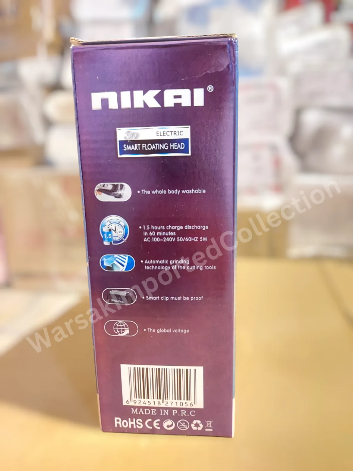 NIKAI Washable Shaver