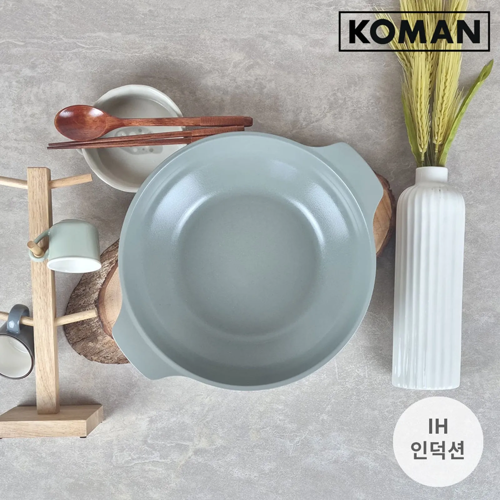 Non-Stick Titanium Ceramic Wok 28cm for All Hobs – KOMAN