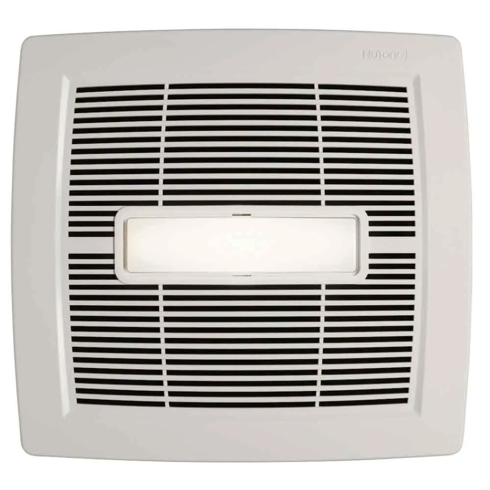 NuTone Flex DC Series Adjustable 50-110 CFM Bathroom Exhaust Fan With Light and Humidity Sensing