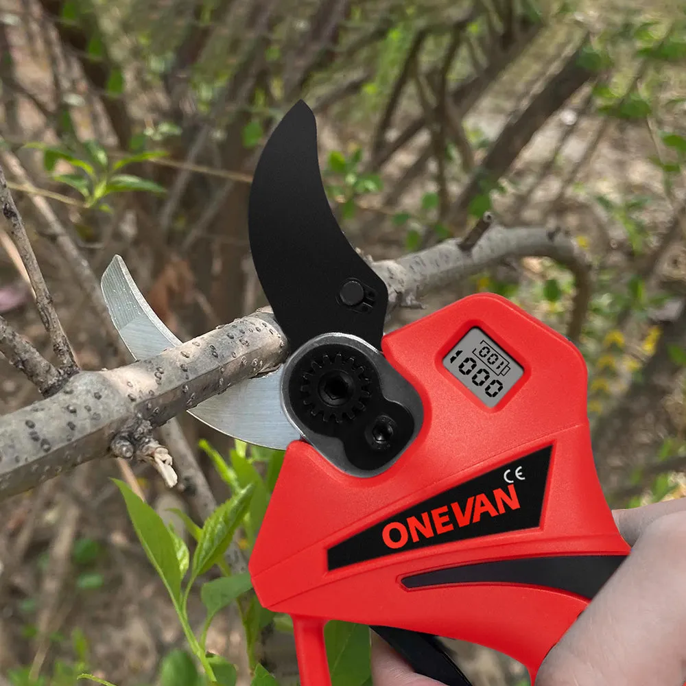 ONEVAN 61mm Brushless Cordless Electric Pruning Shears | For Makita 18V Battery