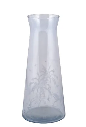 Palm Print Carafe Single Pack - Blue